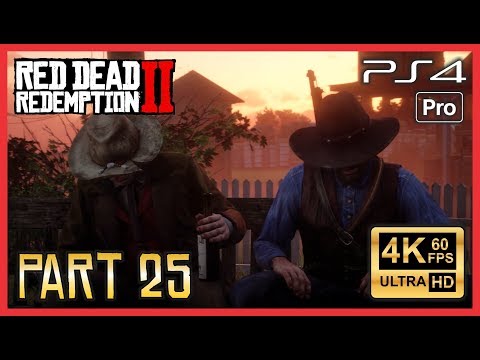 RED DEAD REDEMPTION 2 Walkthrough Part 25 UHD 4K PS4 PRO Gameplay "The Iniquities of History"