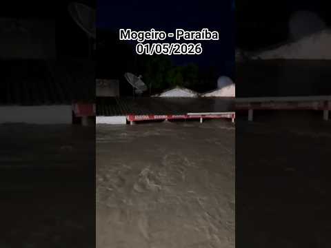 Muita chuva em Mogeiro na Paraíba #mogeiro  #chuva #enchente #nordeste #paraiba