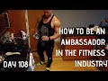 HOW TO BE AN AMBASSADOR FOR COMPANIES LIKE REDCON1 AND IRON REBEL | FULL DAY OF EATING DAY 108