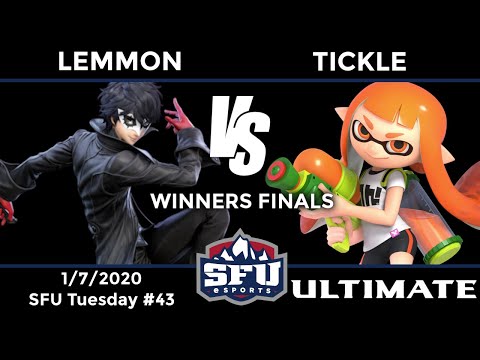 SFU Tuesday #43: Lemmon (Joker) vs Tickle (Inkling) - Winners Finals
