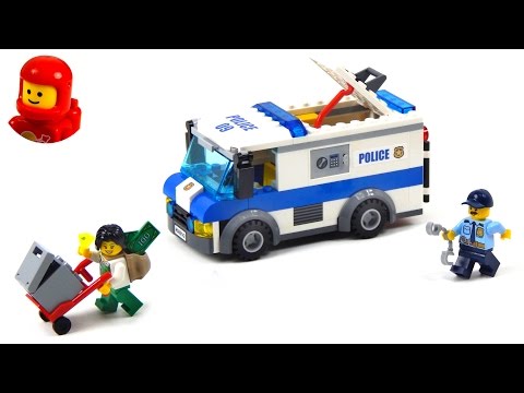 Vidéo LEGO City 60142 : Le convoyeur de fonds