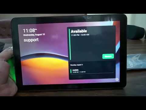 Logitech Tap Scheduler - Meeting Room Booking Demo in Pakistan