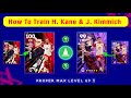 How To Train Free Blue Lock H. Kane & J. Kimmich In eFootball 2024 Mobile