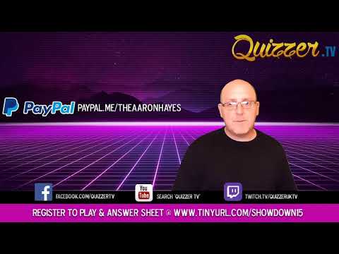 Lockdown Showdown 15 (fun quiz)