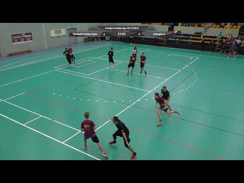 Ventspils Frisbija klubs pret Salaspils Jr. Latvijas frisbija līgas 2017./18.