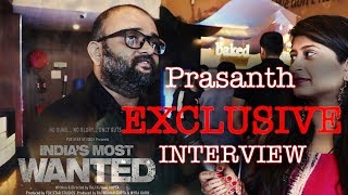 Prasanth Exclusive Interview On India's Most Wanted I Film Actor Interview video