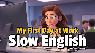 My First Day at Work | English Listening Practice for Beginners (A2)
