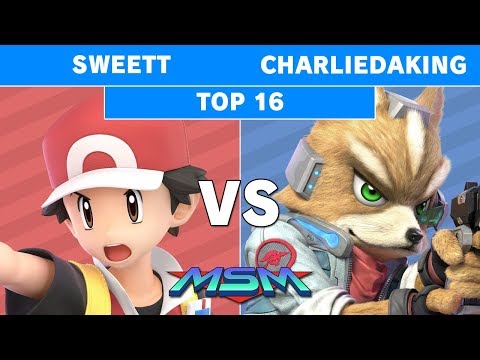 Smash Ultimate Tournament MSM 171 SweetT (Pokemon Trainer) vs Charliedaking (Fox) - Top 16