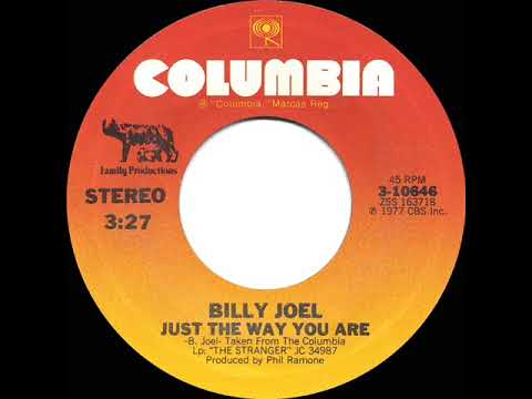 1978 HITS ARCHIVE: Just The Way You Are - Billy Joel (a #2 record--stereo 45 single version)