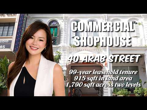 40 Arab Street, , 916 sqft, Shop / Shophouse For Rent, by Jacklyn Huang, 500142229 - CommercialGuru.com.sg