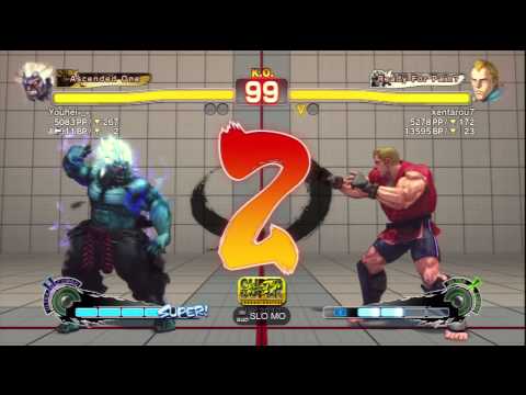 Youhei-_- [Oni] Vs kentarou7 [Abel] SSF4 AE Japanese Online Ranked Matches - PSN