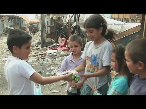 Noble act of a child at Christmas