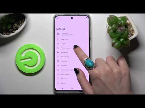 MOTOROLA MOTO G82 - How To Turn On & Off Auto Correction