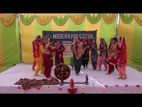 Deepawali Celebration- Class VI Girls- Giddha