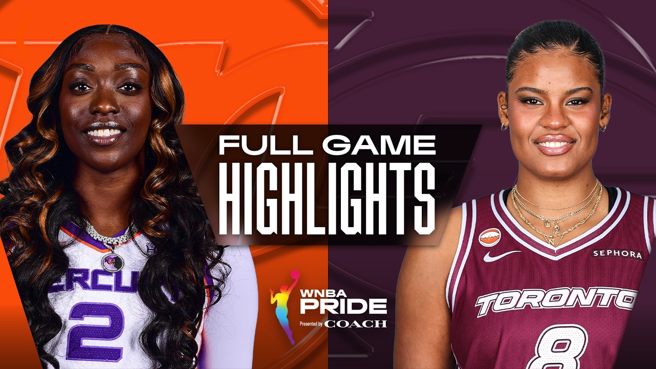 6월28일 피닉스 토론토 WNBA 하이라이트