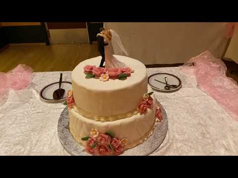 Show you guys the wedding cake of my niece wedding day.