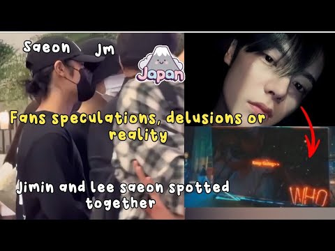 Jimin and Lee Saeon spotted heading to Japan