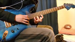 【Dream Evil】Chasing the Dragon/Guitar Solo Cover【弾いてみた】