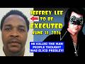 Scheduled Execution 06 11 26 Jeffrey Lee Alabama Death Row Killed Elvis Presley Impersonator