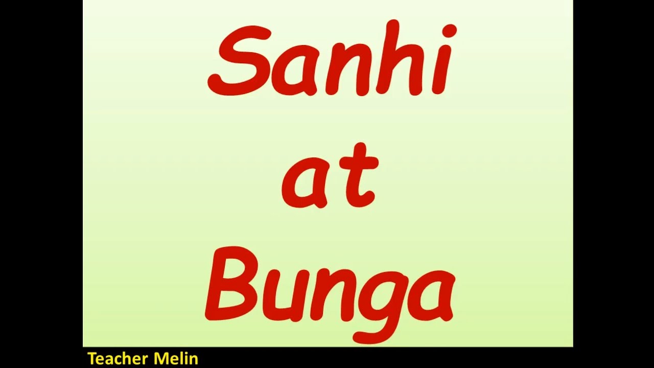 Putar video SANHI AT BUNGA (pagsusulit) sekarang SANHI AT BUNGA (pagsusulit)