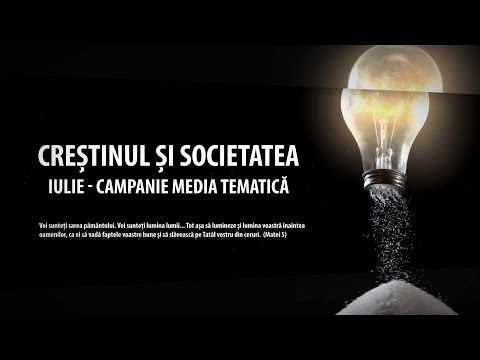 Iulie 2021, campania „Creștinul și societatea” la Alfa Omega TV