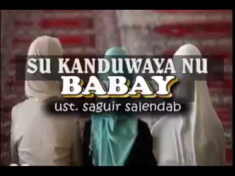 BABAY A MALINI SA KANDUWAYA || USTADH SAGUIR SALENDAB || MUHADARAH ISLAMIYAH