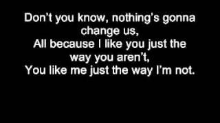 All Time Low - Just The Way I&#39;m Not with lyrics