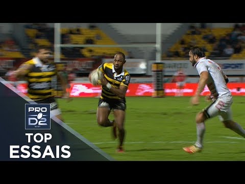 TOP Essais de la J07 – PRO D2 – Saison 2018/2019