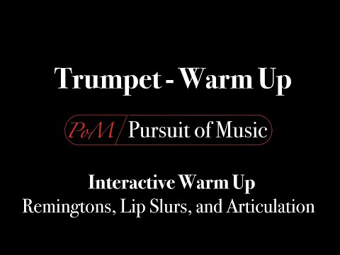 Trumpet - Interactive Warm Up
