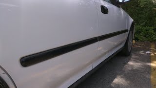HOW TO paint your cars trim and moldings | The Lazy Way