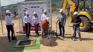 Colocan primera piedra del centro comercial Metroplaza Amatitlán