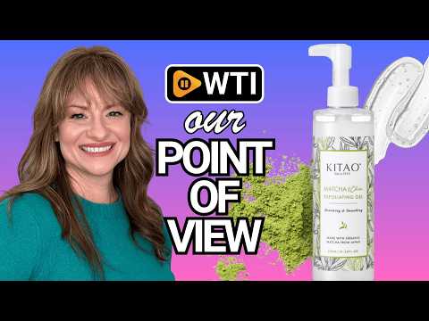 KITAO Matcha Organic Face Scrub Exfoliator for Sensitive Skin 10.6 Fl Oz - WTI product video review