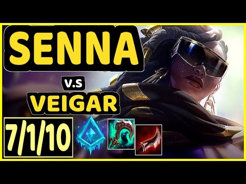 FREEZE (SENNA) vs VEIGAR - 7/1/10 KDA BOTTOM SUPPORT CHALLENGER GAMEPLAY - EUW