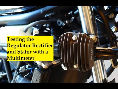 How to test the Regulator Rectifier and Stator with a Multimeter