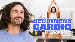 NEW!! 15 Minutes BEGINNER CARDIO Workout | Joe Wicks Workouts