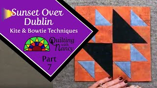 Sunset over Dublin, Part 7: Kite &amp; Bowtie Techniques (Old Maid&#39;s Puzzle)