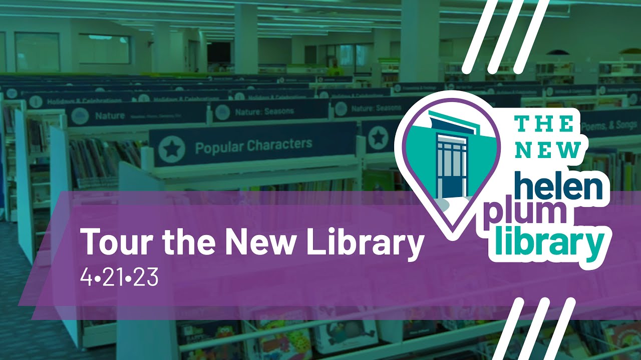 Tour the New Library at 411 South Main Street