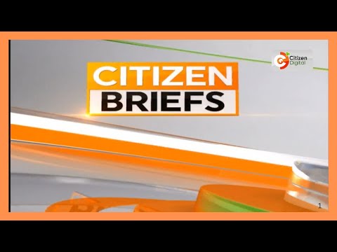 CITIZEN TV NEWS BRIEFS AT 4PM 12TH JANUARY 2026