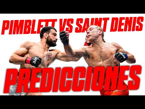 Video: ¡Paddy Pimblett VS Benoît Saint Denis! PREDICCIÓN FINAL