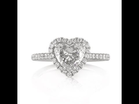 1.84ct Heart Shaped Diamond Engagement Anniversary Ring-Mark Broumand