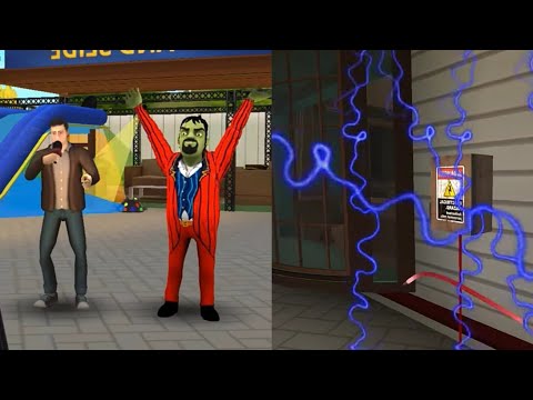 Scary Stranger 3D Version 5.15 | Eletrified In Bombastic Landing Failed Prank