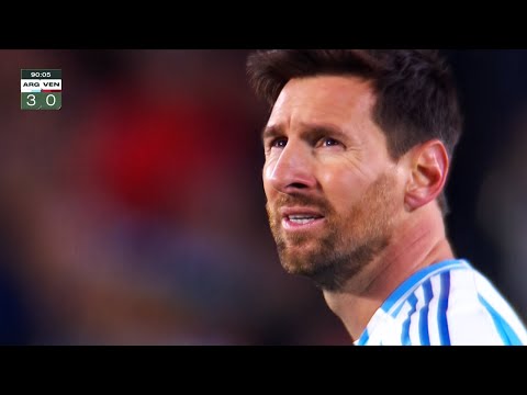 Lionel Messi vs Venezuela | EMOTIONAL Last Game at Argentina | 2 Goals (04/09/2025)