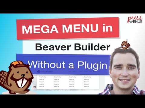 Beaver Builder Mega Menu Without Plugin WordPress Tutorial