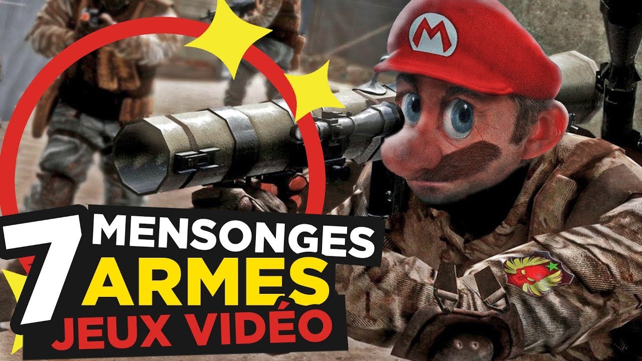7 LIES ABOUT VIDEO GAMES' WEAPONS