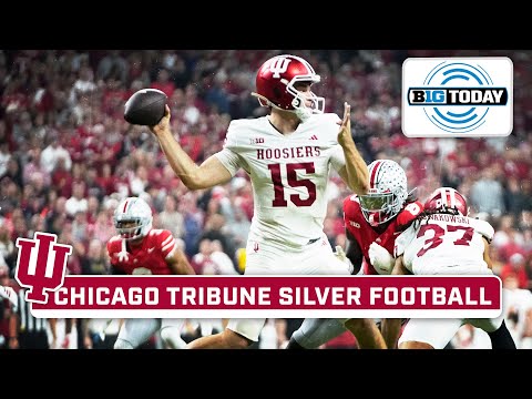 Fernando Mendoza Talks Winning the 2025 Chicago Tribune Silver Football Award & More | B1G Today