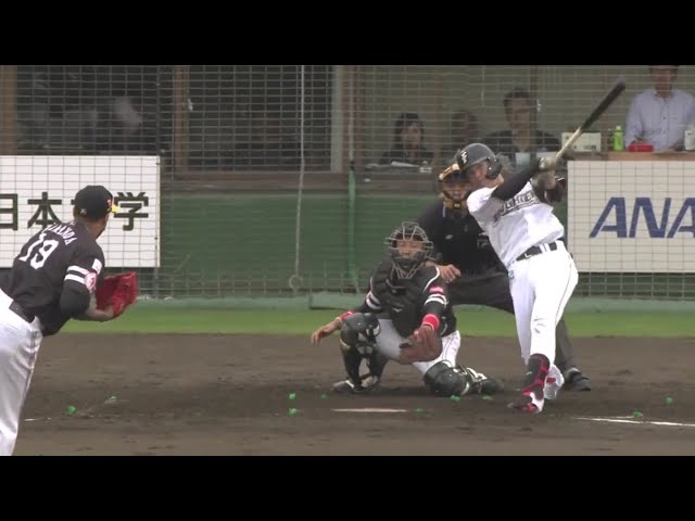 【4回裏】2日連続の一発!! ファイターズ・清水の2ランホームラン!! 2019/9/16 F-H