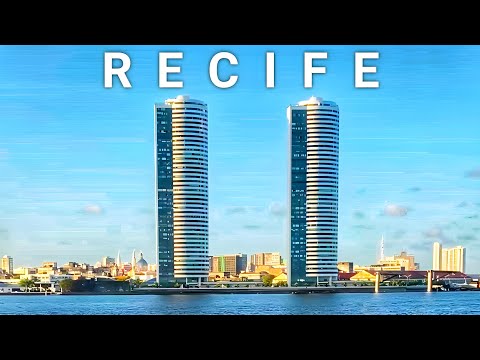 Recife City In Brazil 🇧🇷 4K Ultra HD Video |