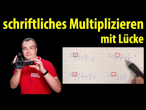 Written multiplication with a gap - this is how it's done! | Lehrerschmidt