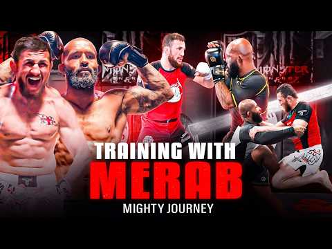 Merab Dvalishvili Trains with Demetrious Johnson Ahead of UFC 320! | MIGHTY JOURNEY