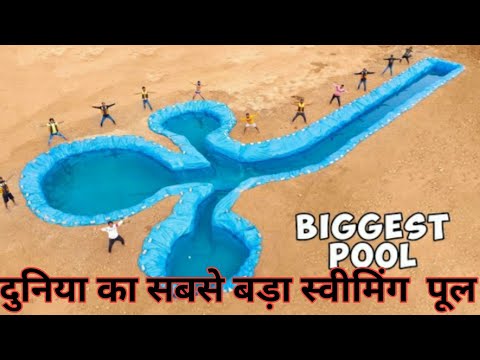 We Made Unique Swimming Pool - From Secret Underground House | We Make World Biggest Swimming  Pool